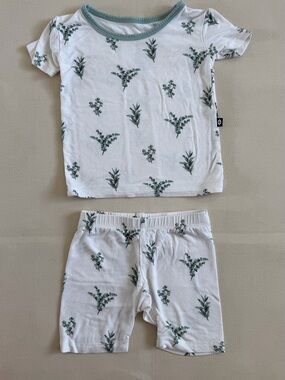Kyte BABY Pajama Set Eucalyptus 18-24M